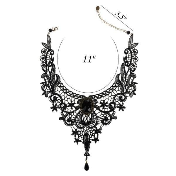 Laced Goth Necklace