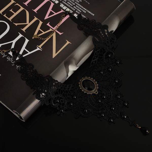 Laced Goth Necklace