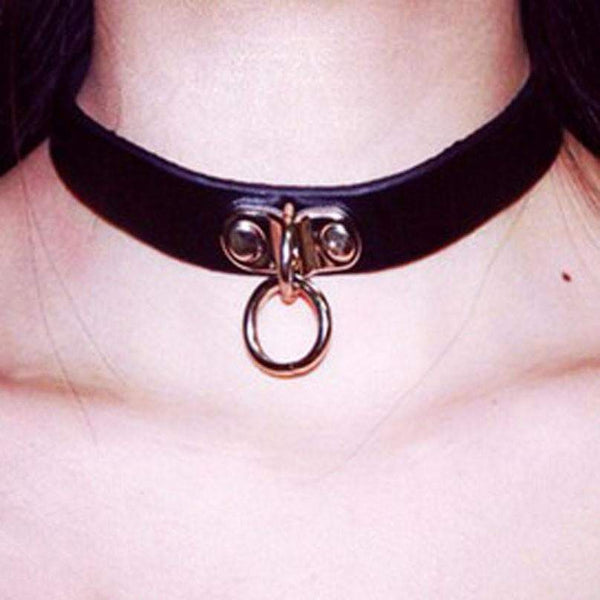 Ring Goth Choker