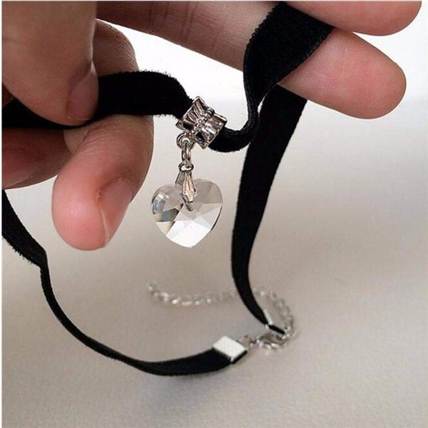 Heart Gothic Choker