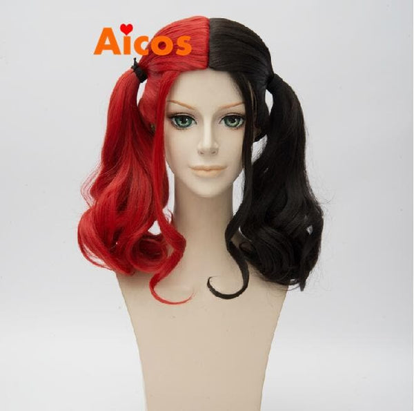 Synthetic Wigs Inspired by Harley Quinn