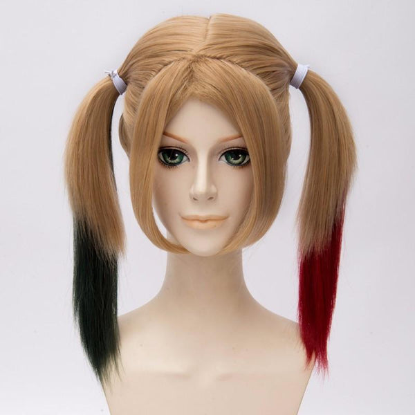 Synthetic Wigs Inspired by Harley Quinn