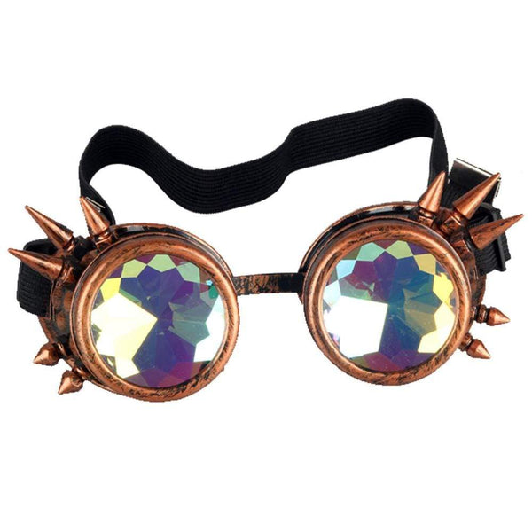 Steampunk Spiked Prism Goggles