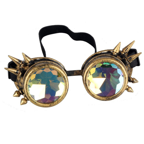 Steampunk Spiked Prism Goggles