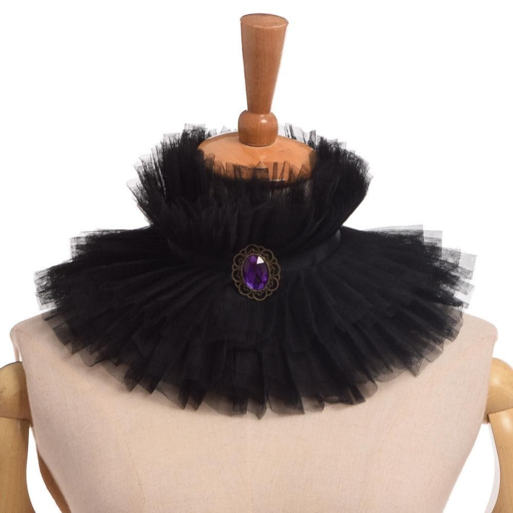 Elizabethan Victorian Neck Ruff – Gothic Babe Co