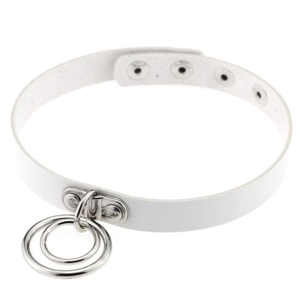 Double Ring Goth Choker