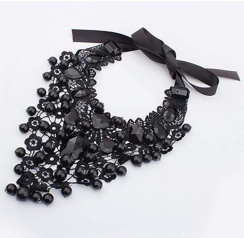 Black Rocks Gothic Necklace