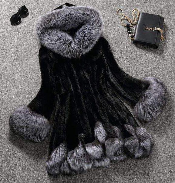 FRIEND OR FAUX FUR GOTHIC JACKET