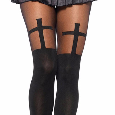 New Gothic Cross Tights