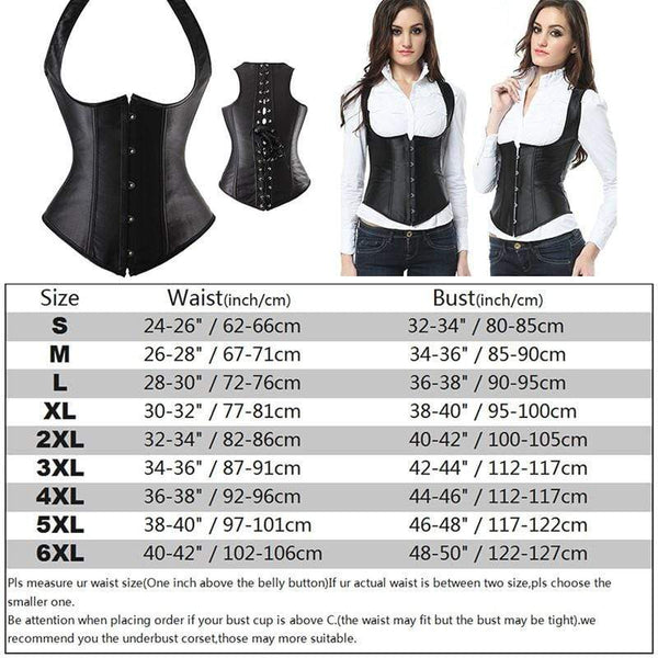 Gothic/Steampunk Steel Boned Waist Trainer Corset 7