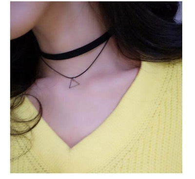 BAD INTENTIONS CHOKER GOTHIC NECKLACE