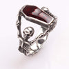 The Vampire Diaries Coffin Gothic Ring