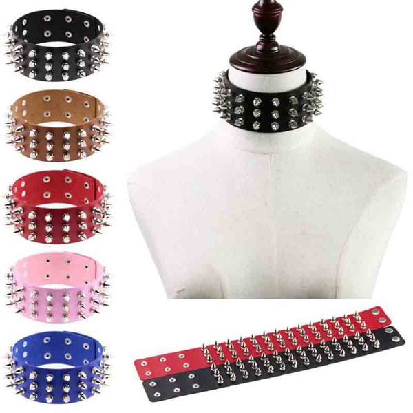 Studded Choker Necklace