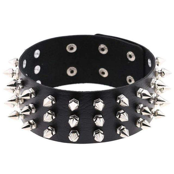 Studded Choker Gothic Necklace