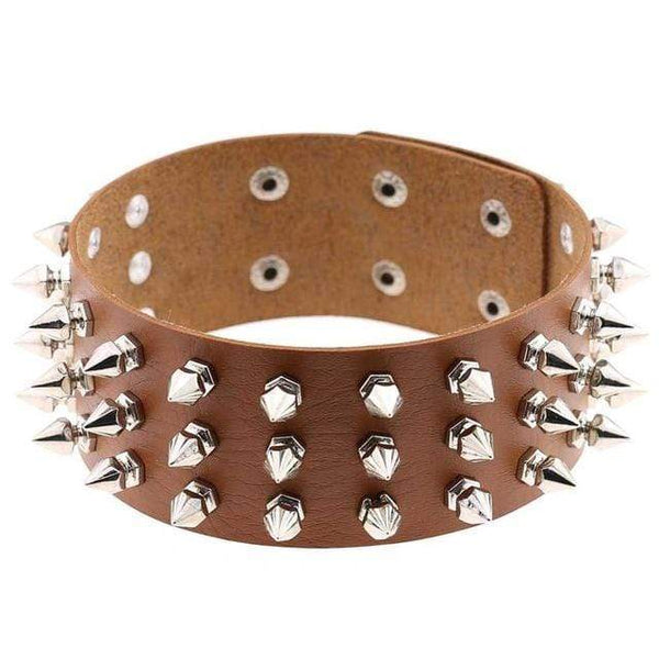 Studded Choker Gothic Necklace