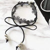 Gothic Lace and Tie Choker