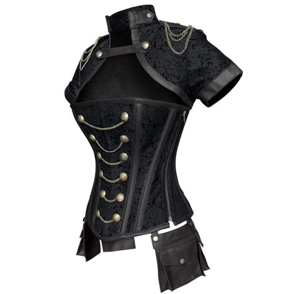 Retro Addiction Steel Bones Overbust Corset