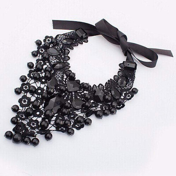 Black Rocks Gothic Necklace