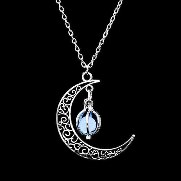 Glowing Moon Goddess Necklace