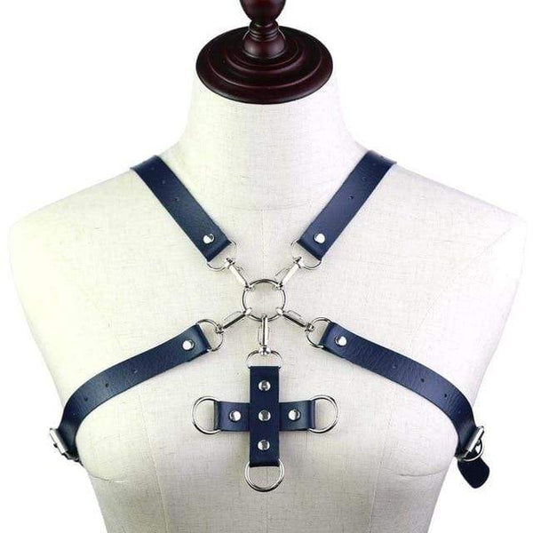 Cross of Revelation Leather Harness