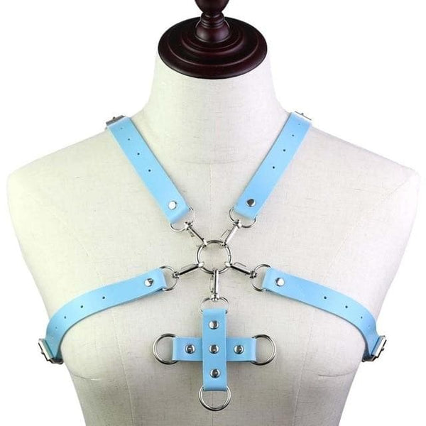 Cross of Revelation Leather Harness