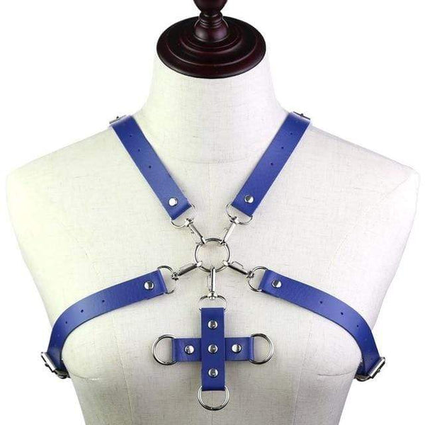 Cross of Revelation Leather Harness