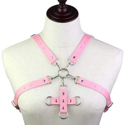 Cross of Revelation Leather Harness
