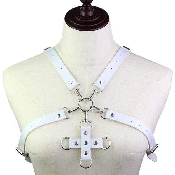 Cross of Revelation Leather Harness