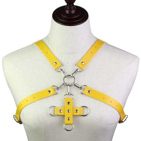 Cross of Revelation Leather Harness