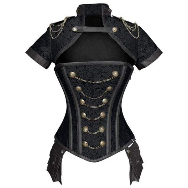 Retro Addiction Steel Bones Overbust Corset