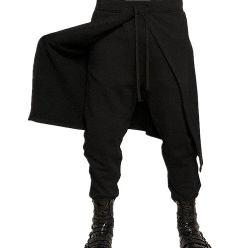 Harem Pants, Cyberpunk Clothing, Baggy Pants, Steampunk Clothing, Black  Capris, Women Black Pants, Low Crotch Pants, Minimalist Pants 