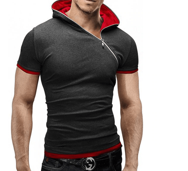 Oblique Zipper Shirt