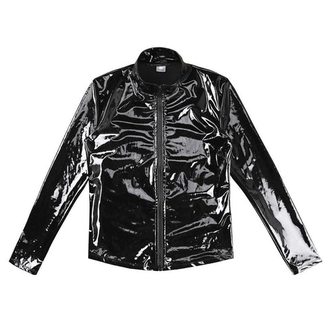 Shiny Metallic Coat