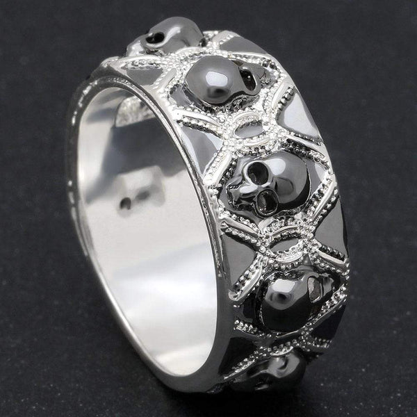 Retro Skull Ring