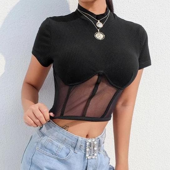 Gothic Hollow Crop Top