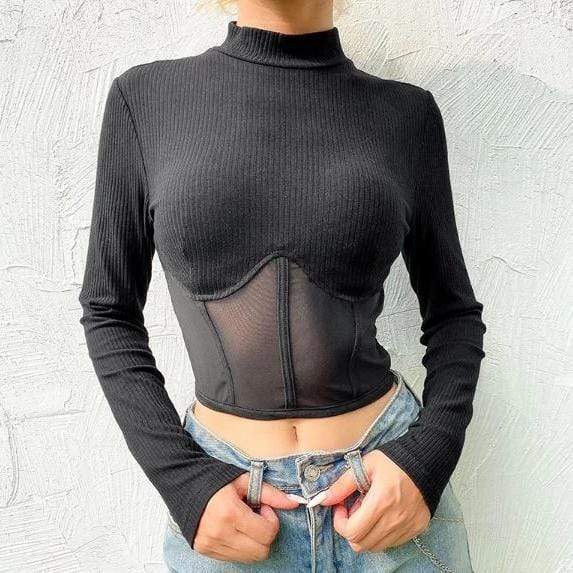 Gothic Hollow Crop Top