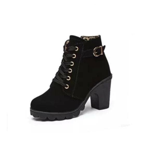 Sleek Rocker Chic Gothic Boots